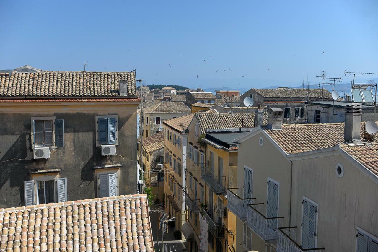 Attic Apartment In Corfu Old Town Centre Exterior foto